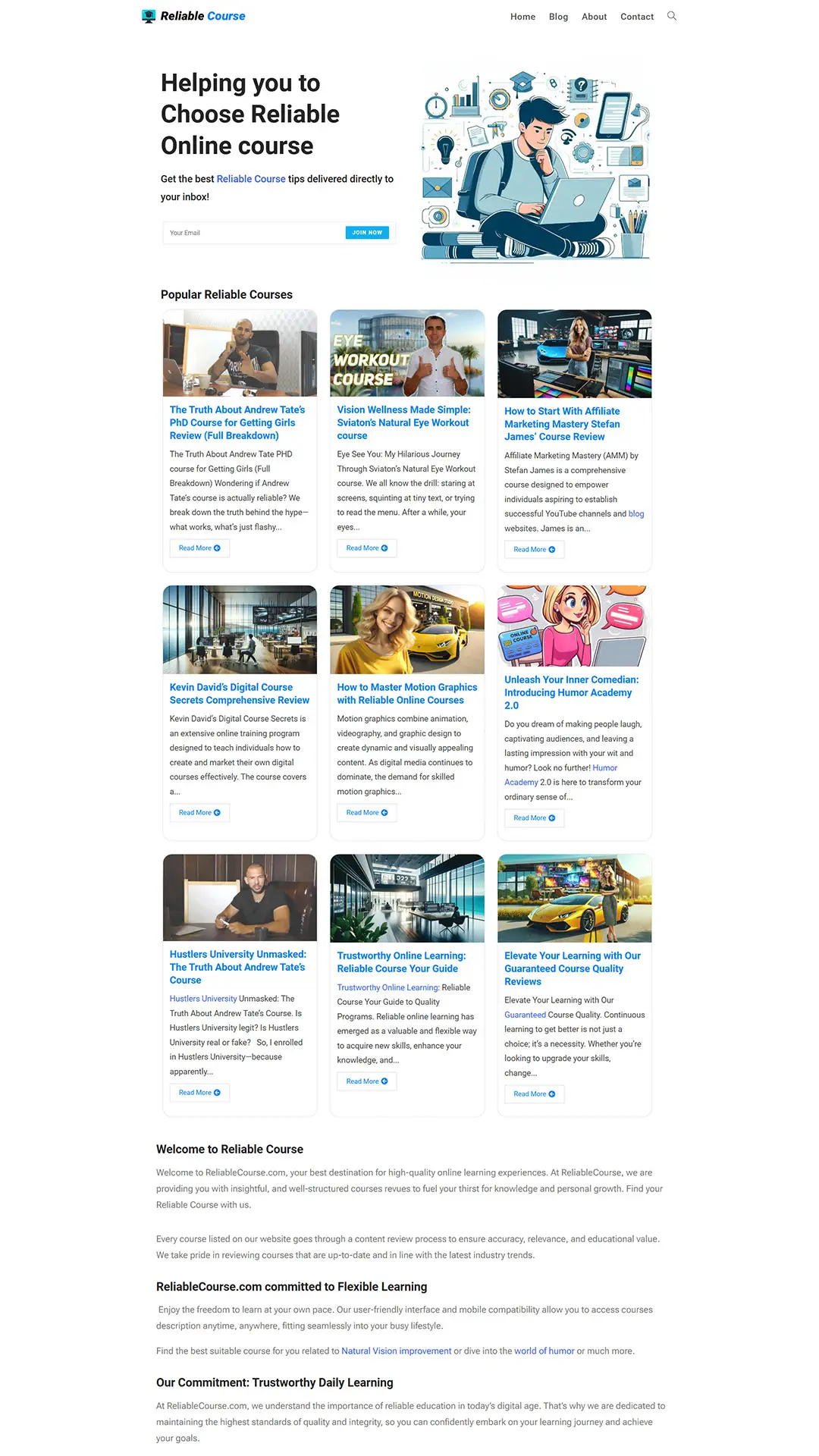 ReliableCourse.com